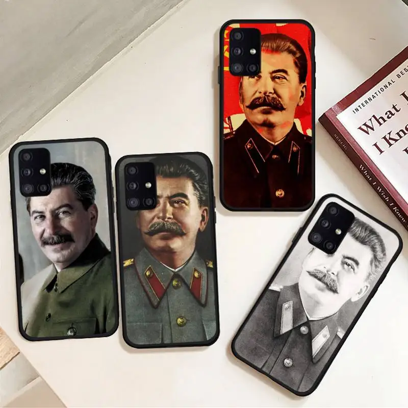 

Stalin Russian Commander Phone Case For Samsung galaxy A S note 10 12 20 32 40 50 51 52 70 71 72 21 fe s ultra plus