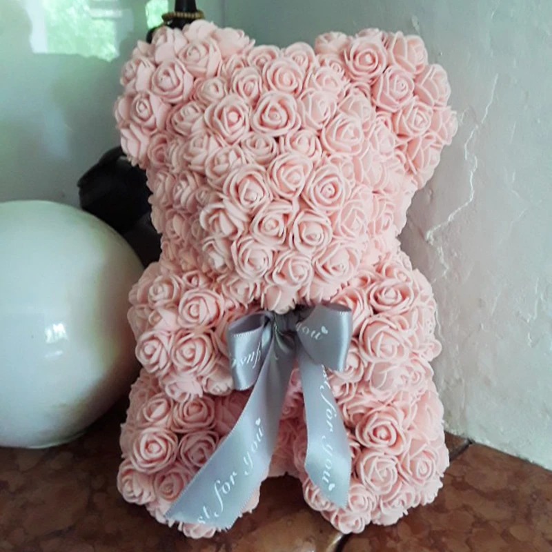 Украшение для свадьбы медведь из пены DIY создания искусственных цветов свадебные