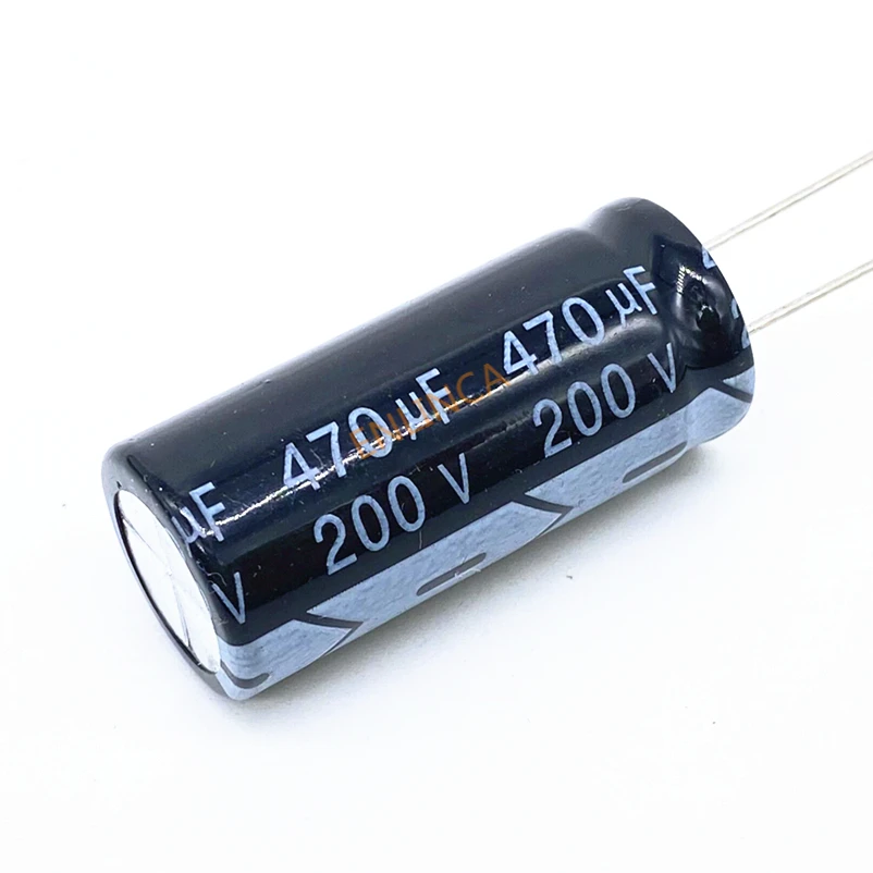 

6~10pcs/lot 200v 470UF 200v 470UF aluminum electrolytic capacitor size 18*40 20%