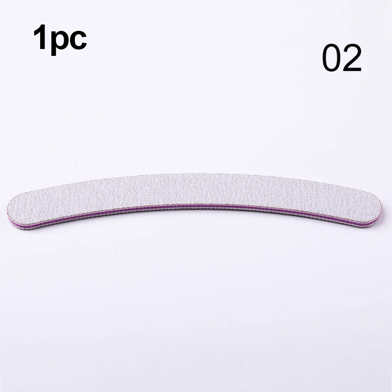 1pc pattern 8 50/20/шт. Пилка для ногтей для УФ-гель-лака для маникюра, педикюра, шлифовального шлифования, белого и розового цвета, буферный блок для ногтей, инструмент для дизайна ногтей - Цвет: 1pc pattern 8