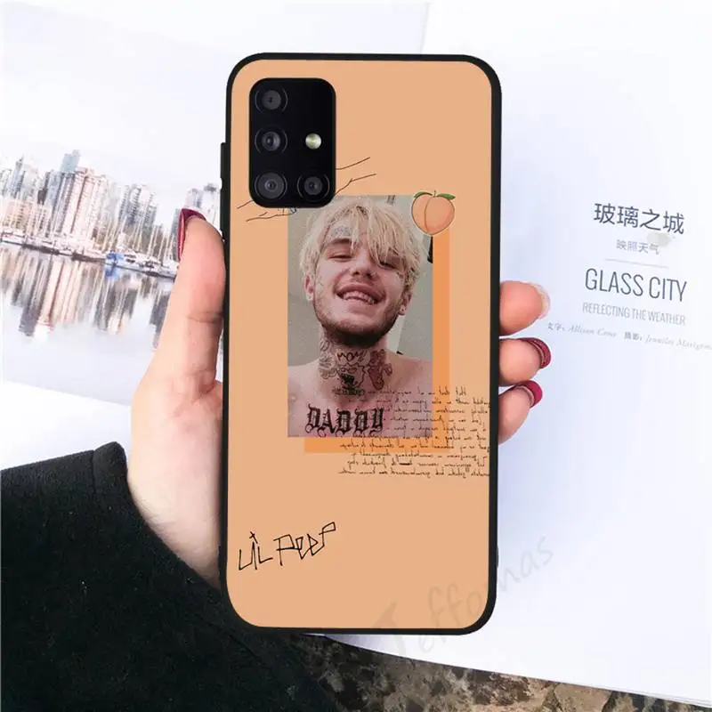 

Lil Peep Phone Case black For Samsung galaxy S 21 20 10 8 A 51 71 50 21s 70 40 20 20e note 10 plus Ultra 5g fe