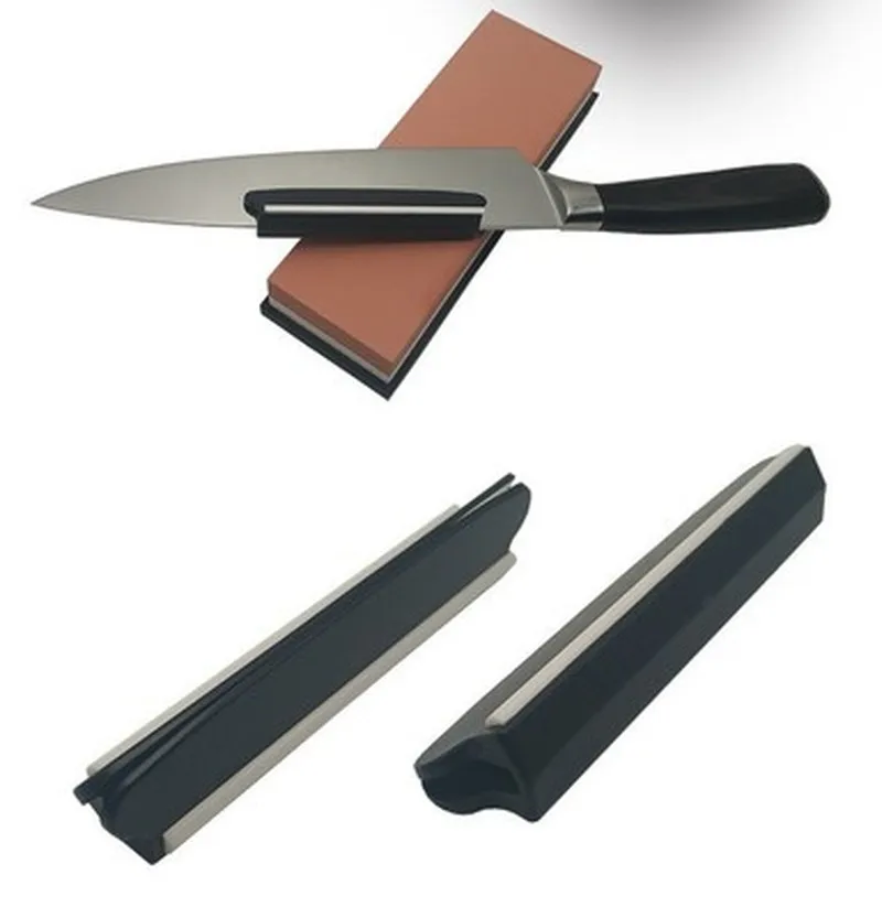 Точилка для ножей угловой направляющий брусок заточки практичные инструменты