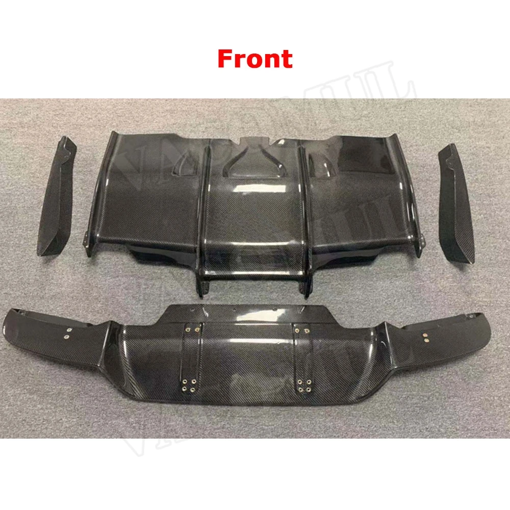 6 Series Carbon Fiber Rear Lip Diffuser Splitters Aprons for BMW F06 F12 F13 M6 M Sport 2012-2016 PSM Style Back Bumper Guard | Автомобили