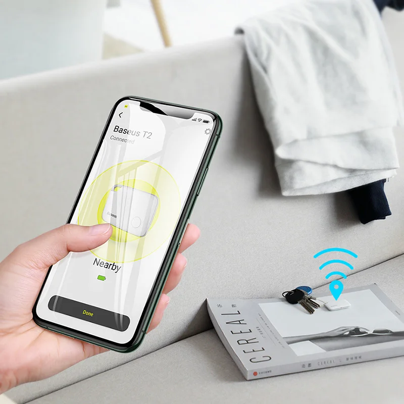 Дешево Дропшиппинг, GPS-локатор ZK30, трекер, беспроводная смарт-метка, поиск ключей, анти-потеря, тревога, локатор, кошелек, бирка с сигналом против пот...