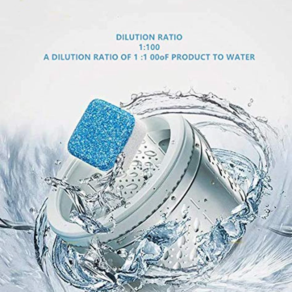 

30pcs Washing Machine Cleaner Washer Cleaning Detergent Effervescent Tablet Cleaner Washing Machine Home Cleaning Tool
