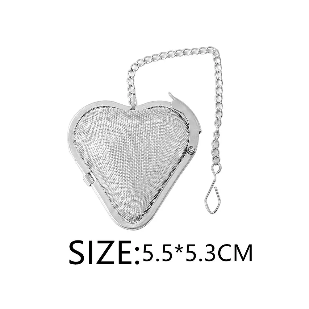 Многоразовое ситечко для чая из нержавеющей стали сетчатый фильтр с ручкой