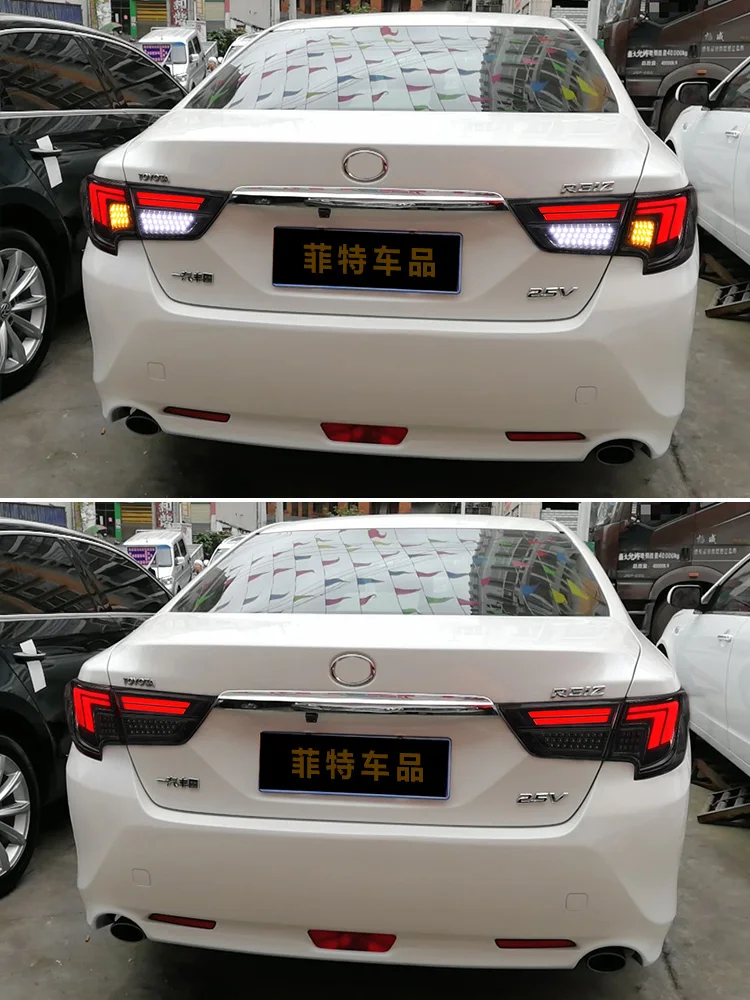 2 шт. автомобильный Стайлинг для Toyota Mark X хвост светильник s 2013 2017 светодиодный
