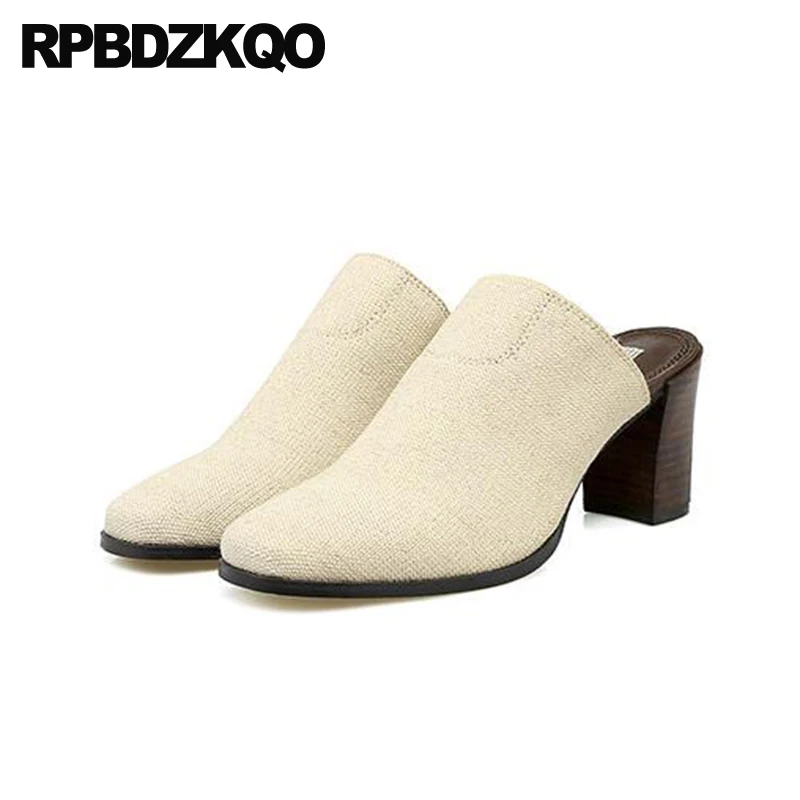 Современный квадратный носок 3 дюймов на не сужающемся книзу массивном