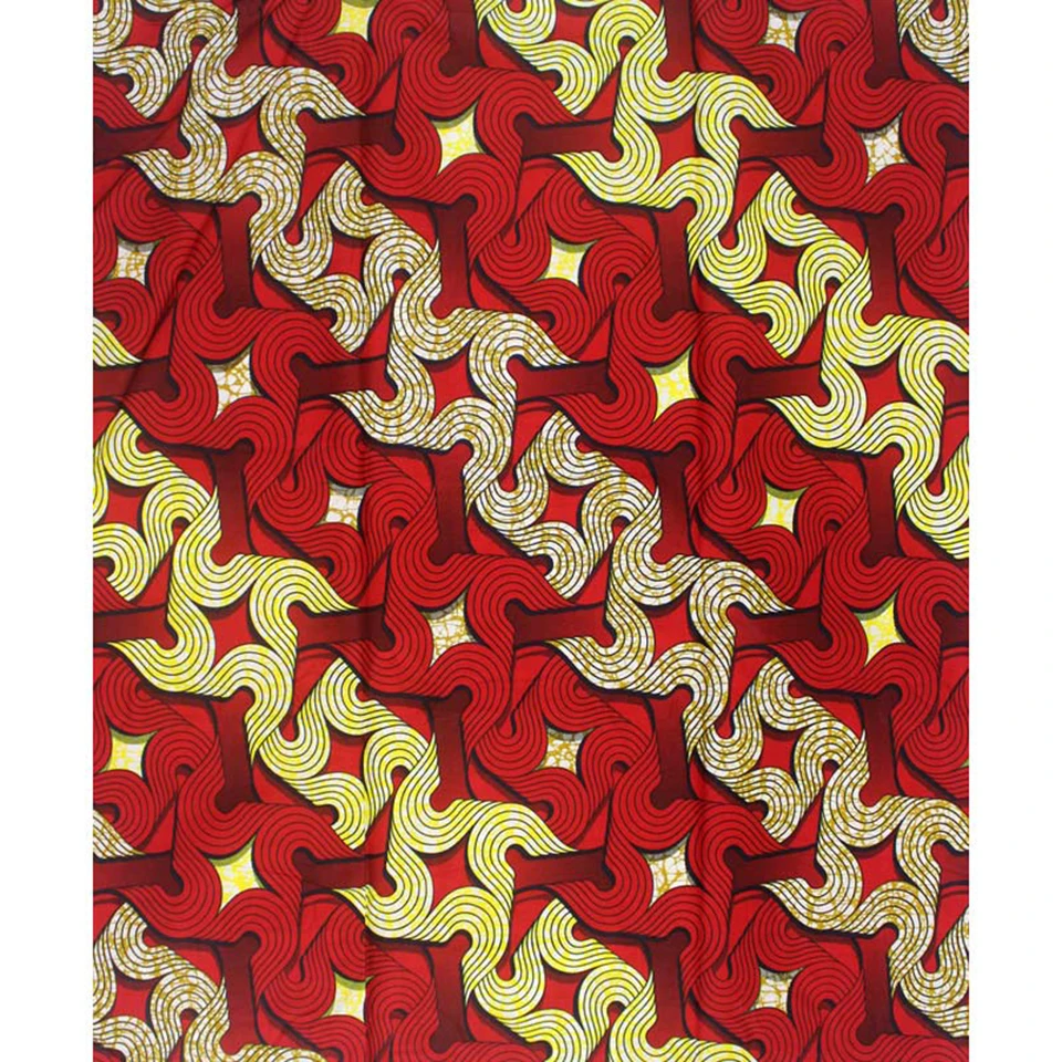 

Latest African Printing Fabric, Block Wax Print Fabrics For Chitenge/Kikwembe /Pagnes/Ankara/Kiteng 6 Yards YBGSW-102