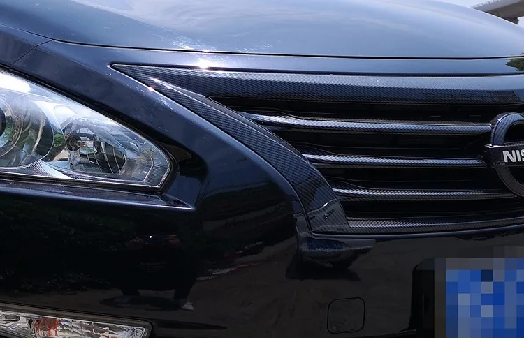 Модифицированная Передняя гоночная решетка ABS решетка для NISSAN TEANA l33 2013 передняя решетка радиатора