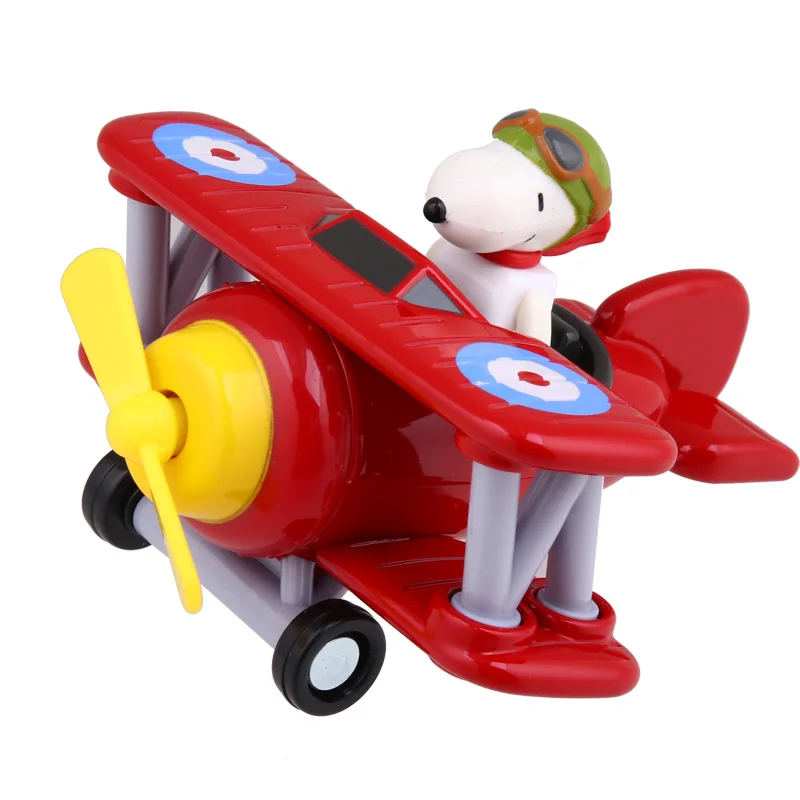 

TAKARA TOMY Dream Tomica R08 981206RIDE ON SNOOPY FLYING ACE Airplane Model Kit Diecast Miniature Glider Mould Baby Toys