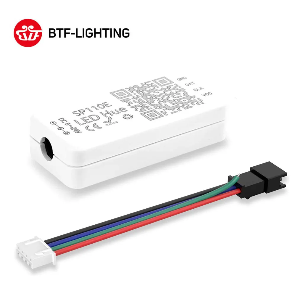 

SP110E Bluetooth управление ler DC5-12V для WS2812B SK6812 RGB/RGBW волшебные огни светодиодный Pixel Strip смартфон приложение управление IOS/Android