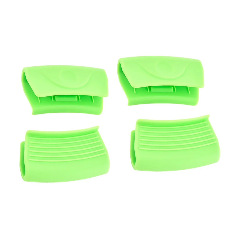 4 шт. силиконовые накладки на ручку кастрюли|Другие части для посуды| |