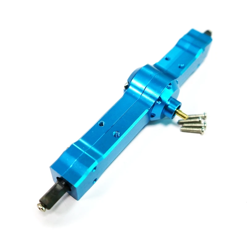 

All Metal Rear Axle Bridge Replacement Parts for WPL D12 1/10 RC Car Upgrade Accessories