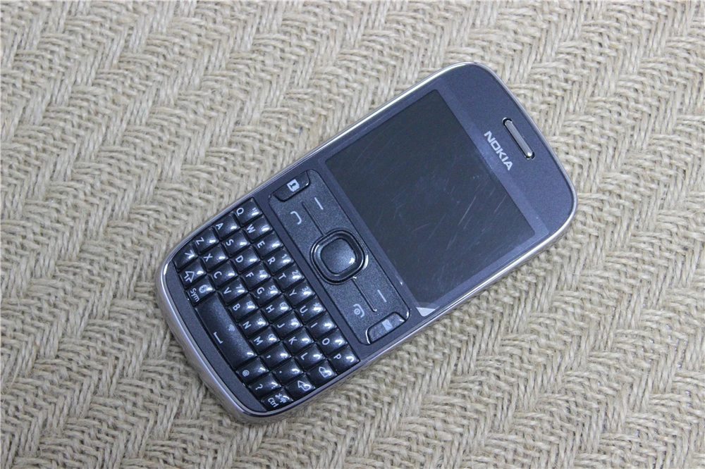 ASHA 302 Оригинальный разблокированный Nokia Asha 3G сеть GSM WIFI Bluetooth JAVA 3 15 Мп камера