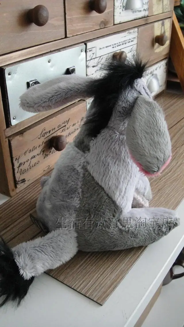 Оригинальный мини Eeyore Ослик мягкий материал животное милая плюшевая игрушка