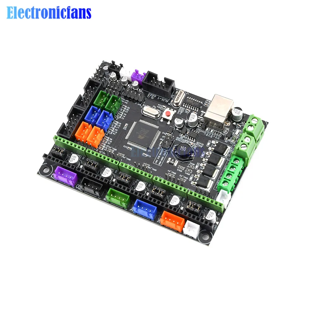 Материнская плата MKS GEN L V1.0 управления для 3D принтера совместимая с Ramps1.4/Mega2560 R3