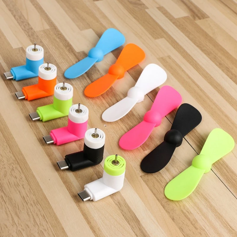 creative mini portable micro fan mobile phone mini fan charging treasure fan usb gadget cooling fans for type c android free global shipping
