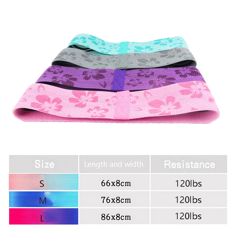 

Fitness Rubber Band Elastic Yoga Resistance Bands For Hip Circle Expander Bands Gym Booty Hip Bands Strength Workout Fitness Gum
