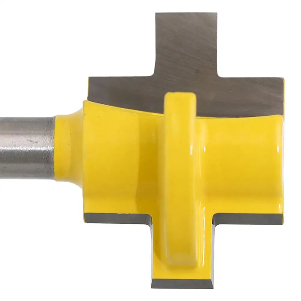 

2PCS/Lot 3 Square Router Bit Teeth T-shaped Tongue / Groove Cutting Tool Woodworking Router Cutter Tools