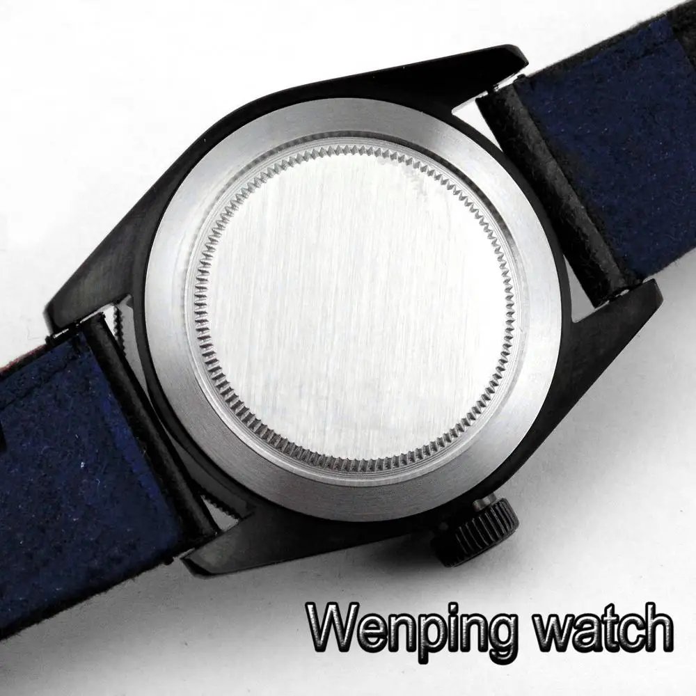 41 мм Corgeut мужские Роскошные Топ механические часы с сапфировым стеклом черный