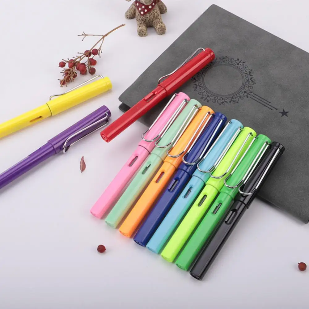 

0.38mm Student Calligraphy Practice Smooth Writing Plastic Fine Nib Fountain Pen