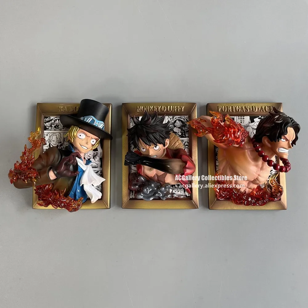 Фигурки аниме One Piece Ace Luffy Roronoa Zoro ПВХ экшн-фигурки игрушки | Игрушки и хобби