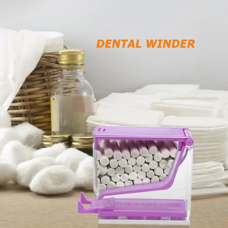 Стоматологический ортодонтический хлопковый диспенсер для рулона ящик хранения