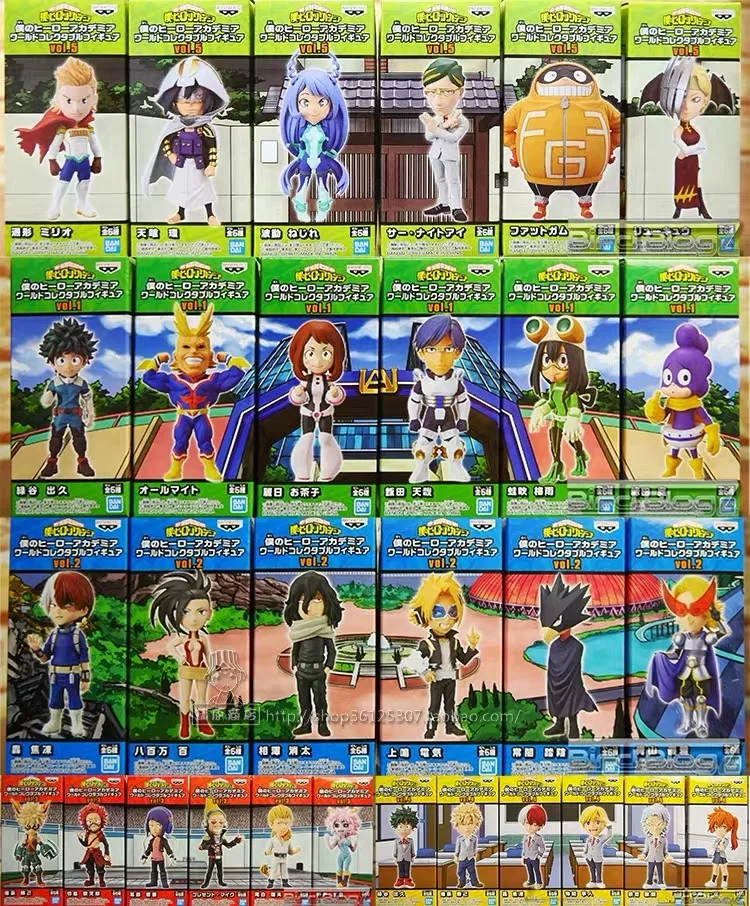 В НАЛИЧИИ натуральная Banpresto мой герой мира коллекционные рисунок wcf персонажа