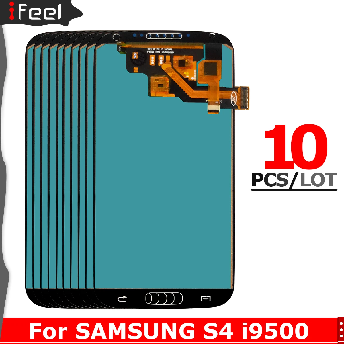 10 шт./лот 100% тестирование Incell ЖК-дисплей на основе тонкоплёночной технологии для