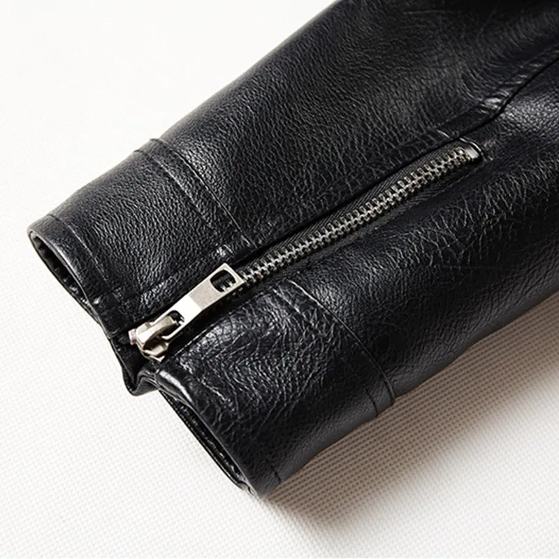 

2021 Men Vintage Motorcycle Jacket Mens Outdoor Casual PU Leather Jacket Man Winter Coat Hooded Collar Club Bomber Jackets