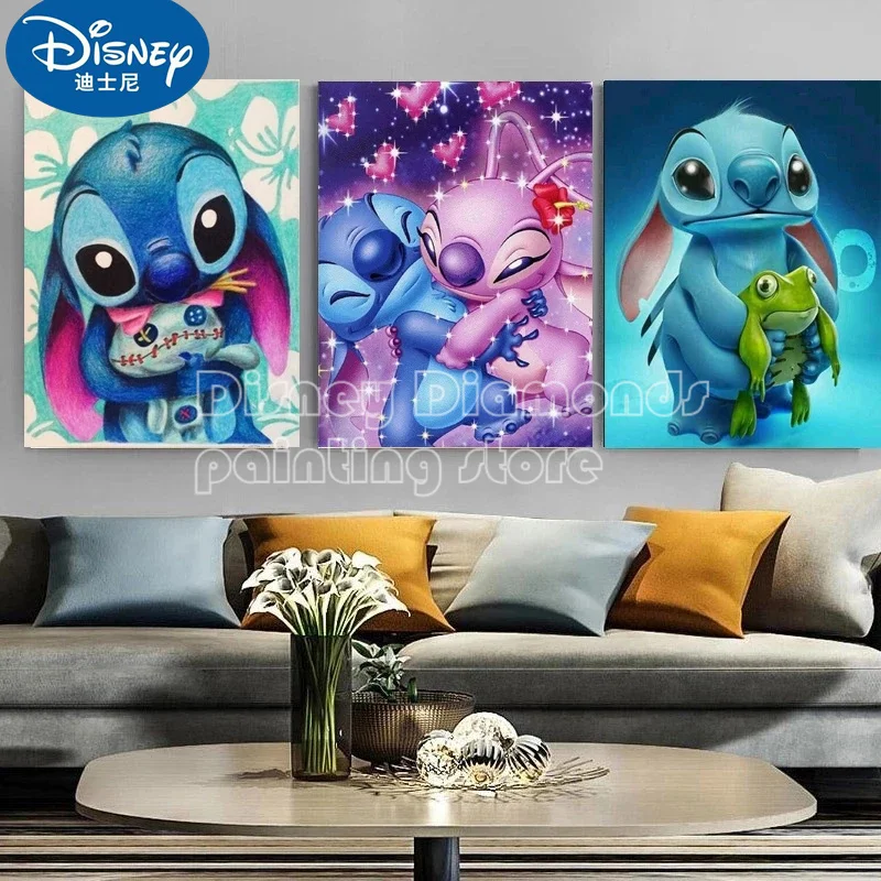 

Цифровой постер с изображением персонажа мультфильма «Лило и Ститч»