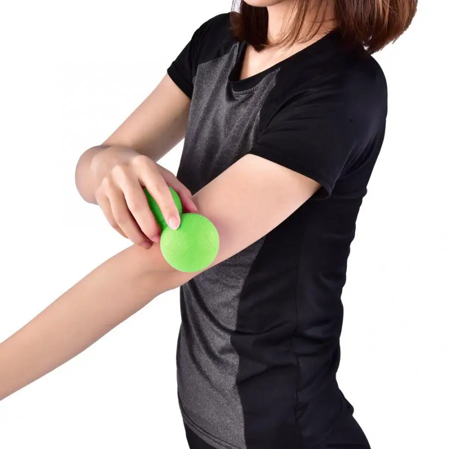 Мяч для йоги профессиональный устойчивый триггер точка сброс боли арахисовый