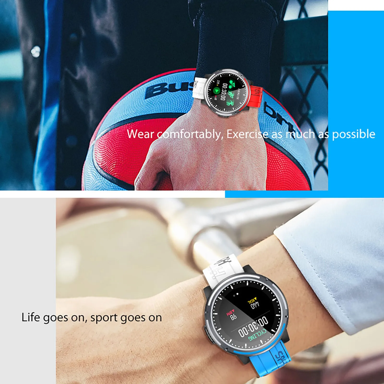 

Smart Call Watch S26 Bluetooth Men Women sports Fitness Tracker Heart Rate Monitor Blood Pressure Smartwatch IP67 Waterproof