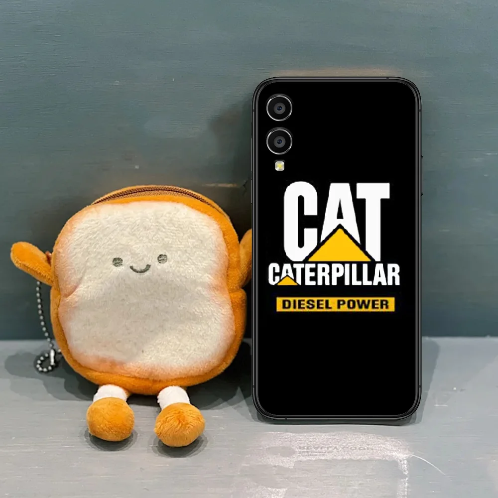 

Caterpillar CAT Phone Case Cover Hull For Huawei honor 8 9 10 20 30 X S A i Lite Pro V40 black Etui Tpu Funda Soft Back Pretty