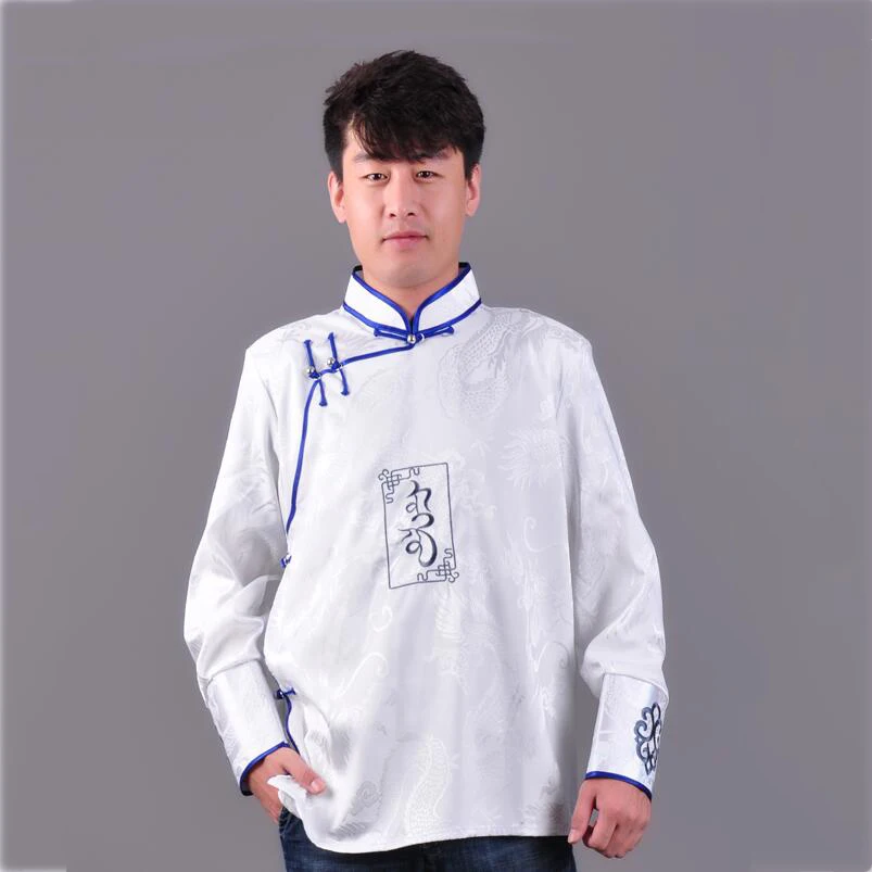 Костюм Тан костюм в национальном стиле Традиционная монгольская одежда жакет с