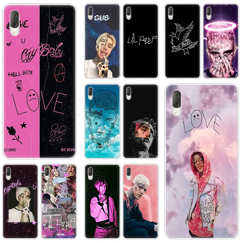 Жесткий чехол Lil Peep Rap Hip для Sony Xperia L1 L2 L3 X XA XA1 XA2 XA3 Ultra 10 Plus E5 XZ XZ1 XZ2 Compact XZ3 XZ5 2 20