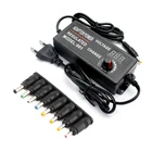 AC DC трансформатор освещения 220V 110V постоянного тока до 3V 12 V 5A Регулируемый Импульсный Питание 12 вольт Экран дисплея с портом Jack для разъема 8 разъем