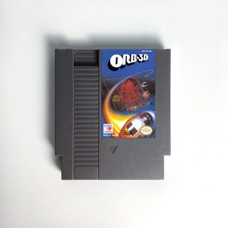 

Orb 3D Game Cartridge For NES Console 72 Pins