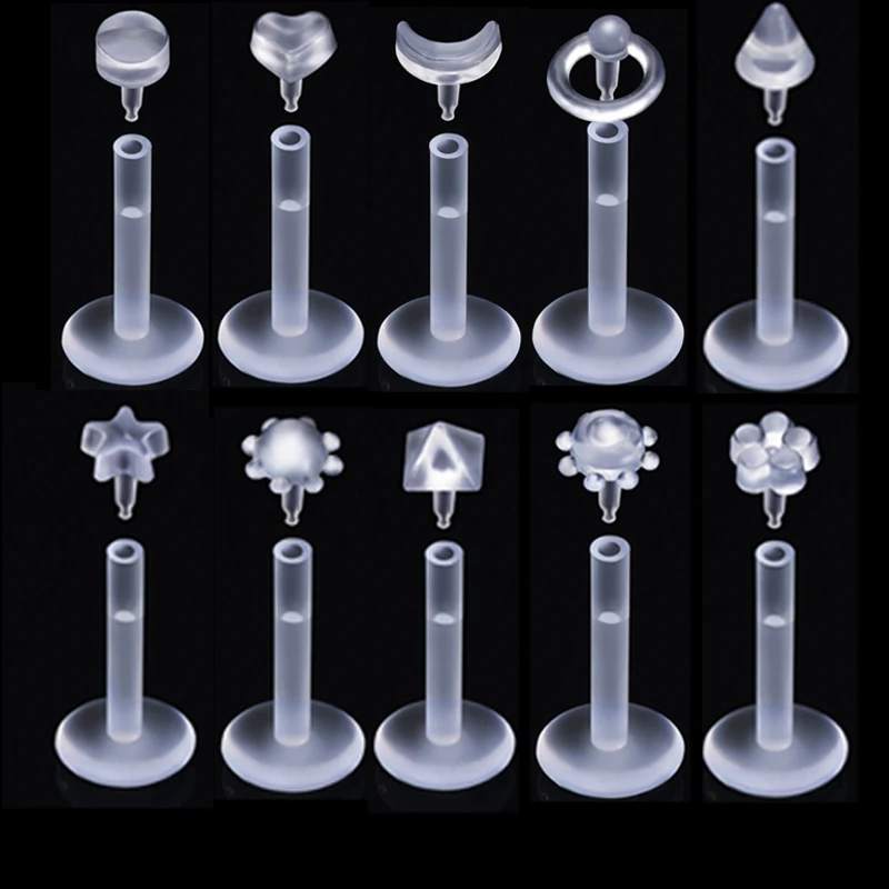 10 шт. набор для пирсинга губ 16 г|Украшения тела| |