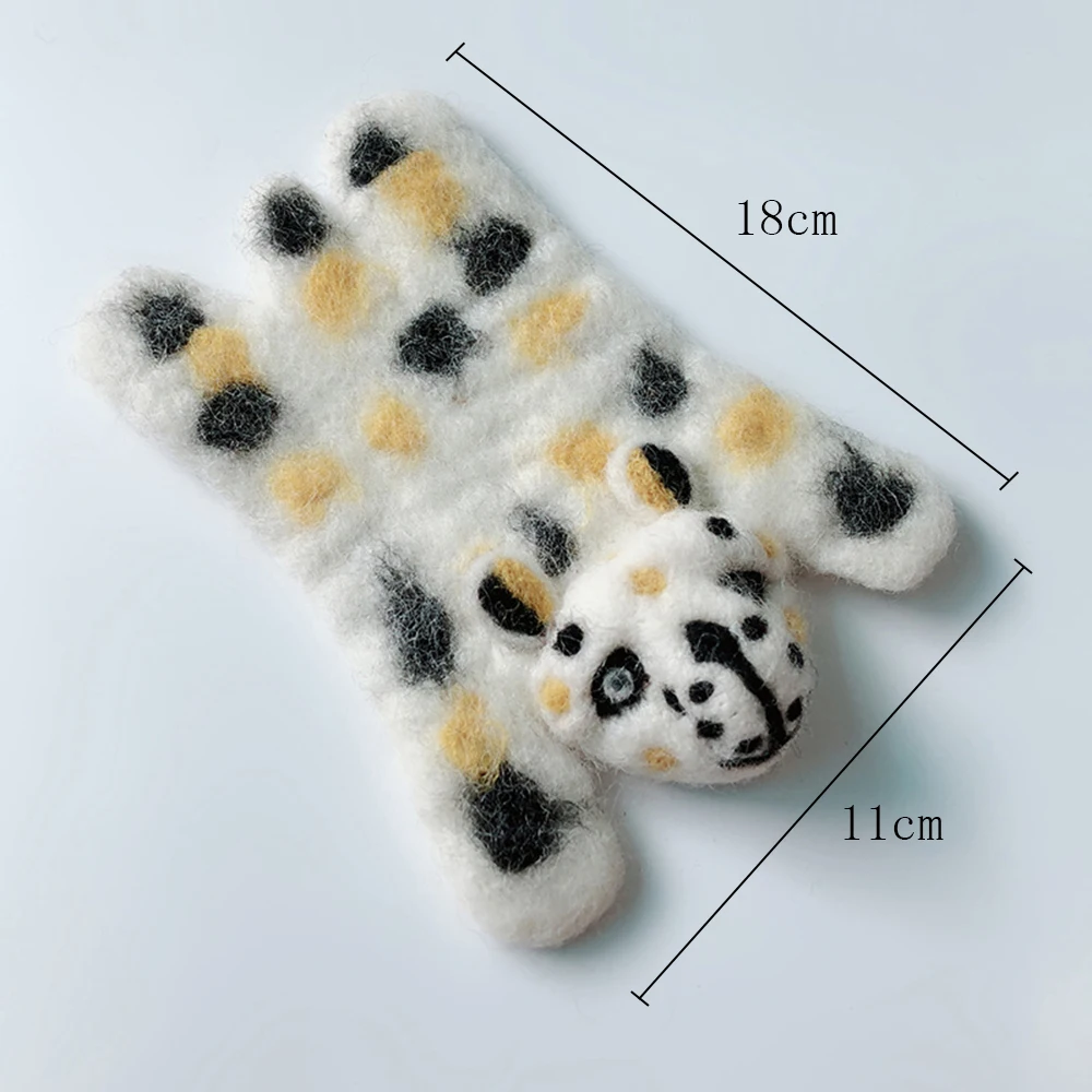 

Cute Animal Felt Coaster Coffee Cup Dining Table Insulation Mat Desktop Decoration Kids Gift Party Kitchen Place Mat Dropship1PC