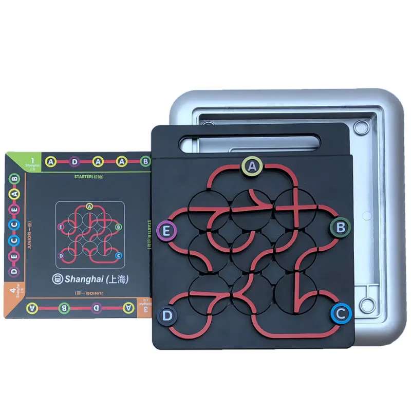 Обучающие игрушки Монтессори обучающая игра для детей 60 сложностей и 4 уровня