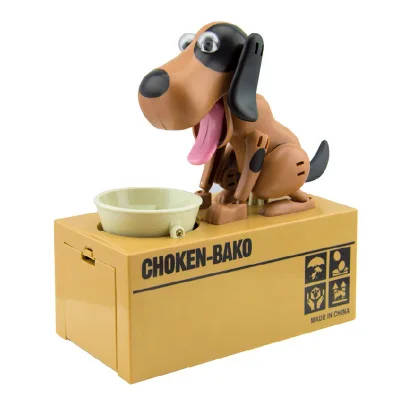 

Robotic Dog Money Bank Kids Children's Day Boys&Gifts Automatic Steal Coin Piggy Bank Coin Storage Moneybox Novelty Funny Toy