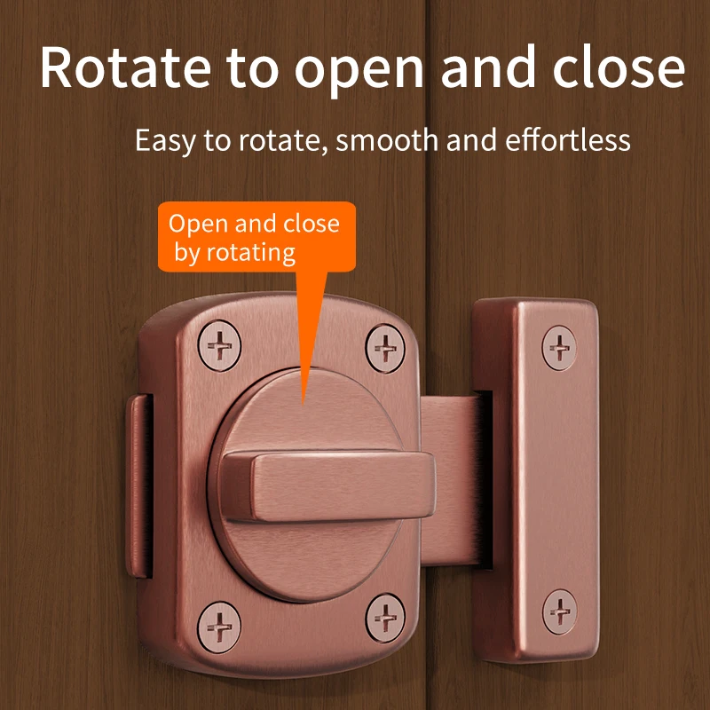 Защелка дверная из цинкового сплава универсальная утолщенная для раздвижных