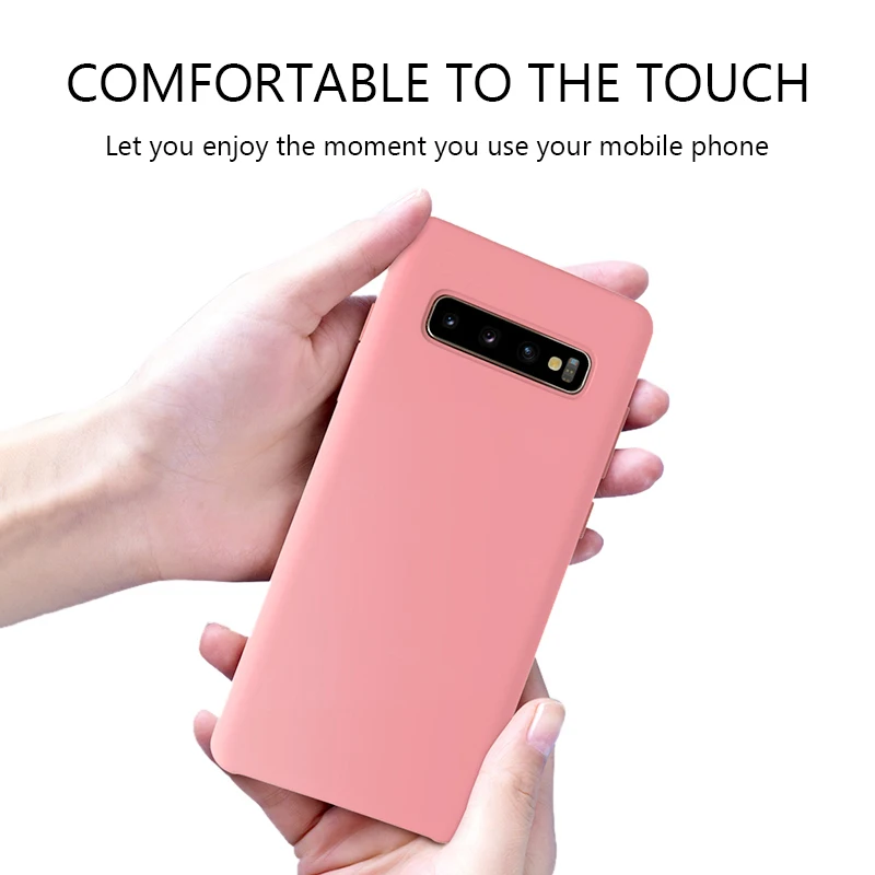 Чехол для samsung S10, высококачественный мягкий силиконовый защитный чехол для samsung Galaxy S8, S9, S10 Plus, S10e, Note 8, 9, 10, силиконовый чехол