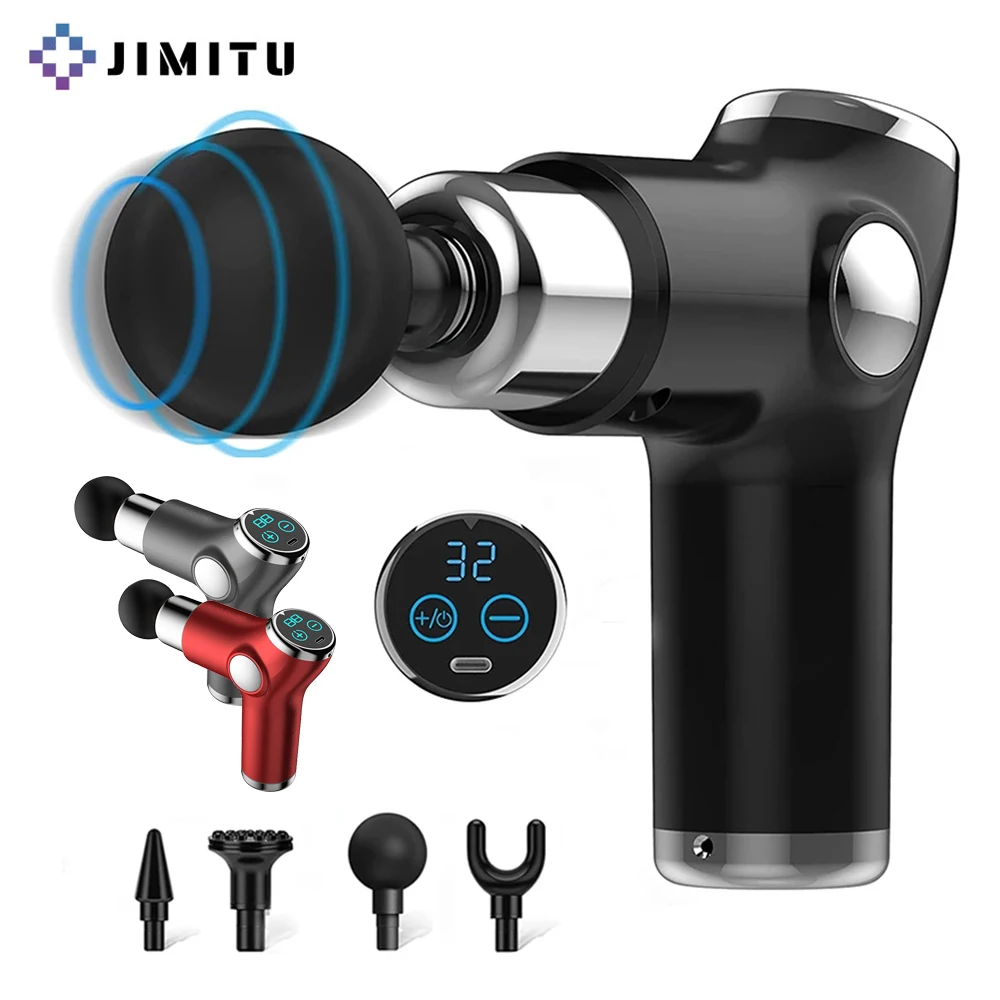 

Массажный пистолет с сенсорным экраном и ЖК-экраном