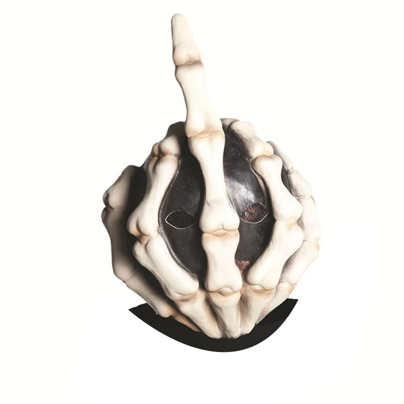 Вертикальная маска среднего пальца из дышащего латекса для Хэллоуина, косплея и карнавала - реквизит для костюма. (Прим. перев.: в оригинале название имеет опечатки и грамматические ошибки)