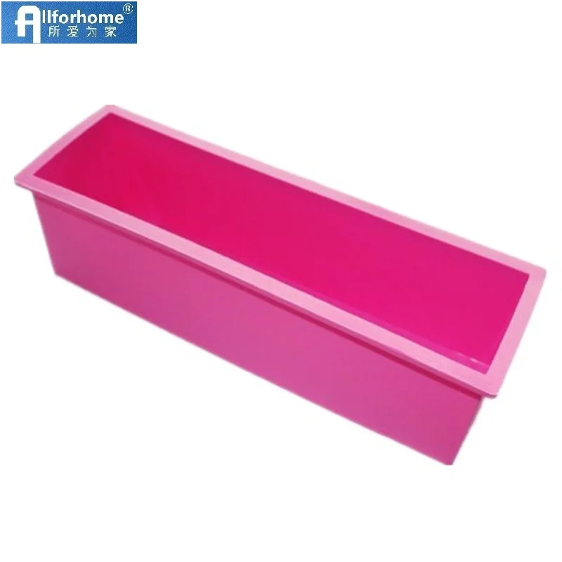 Прямоугольная силиконовая форма для мыла ручной работы DIY прессформа булочек