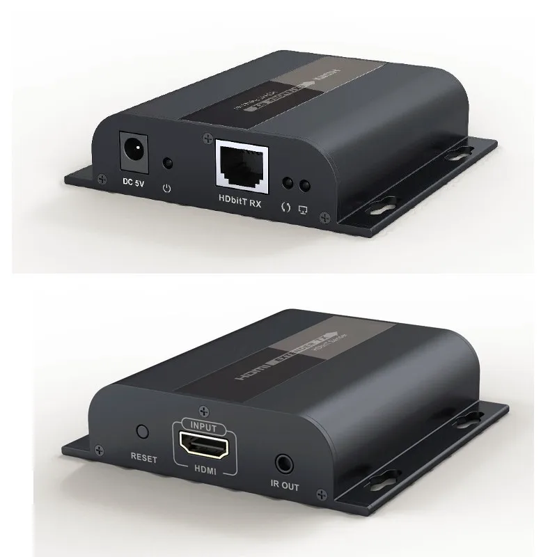 Удлинитель HDMI LKV383 HDbitT Extender обеспечивает сигнал Full HD 1080P до 120 м поддерживает
