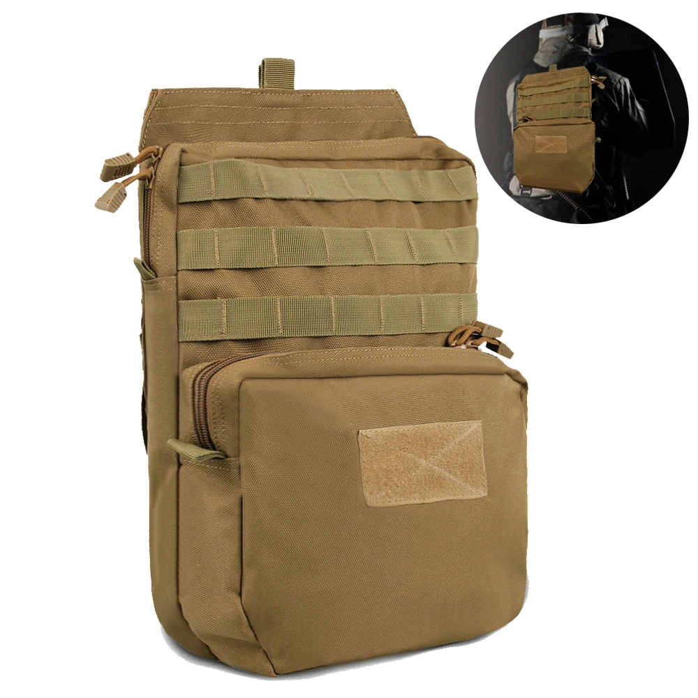 Тактический 3L гидратационный мешок 1050D тесьма Molle жилет сумка для воды прочный мешок пакет для охоты пешего туризма скалолазания